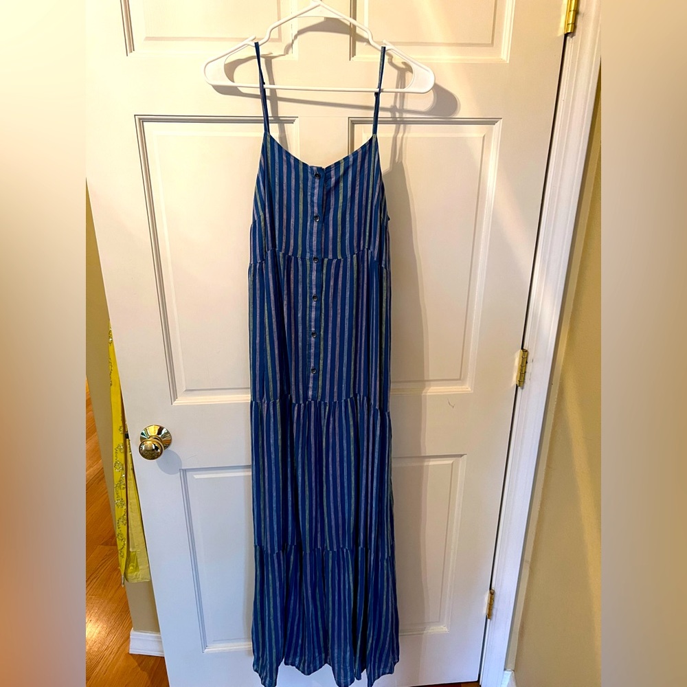 Striped Splendid Maxi Dress